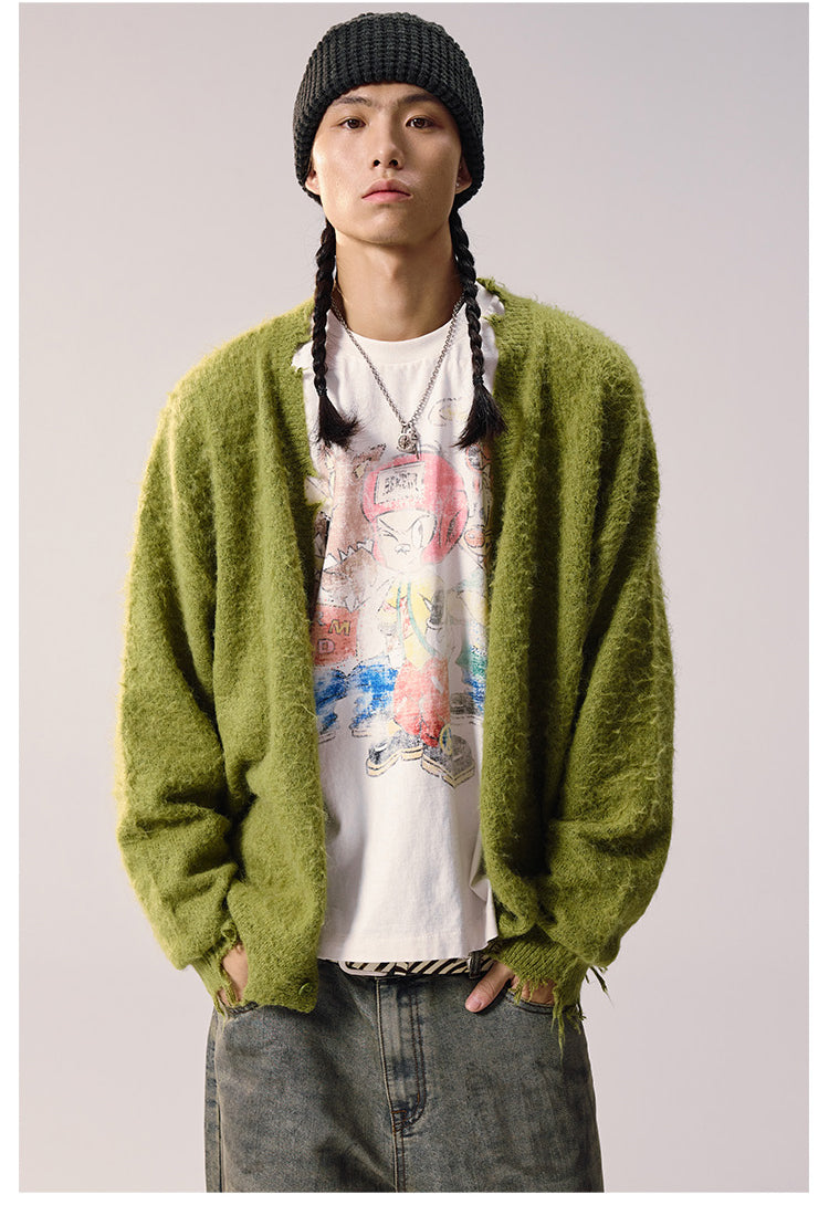 Remedy Distressed Knit Cardigan | Face 3 Face