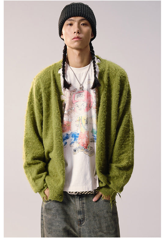 Remedy Distressed Knit Cardigan | Face 3 Face