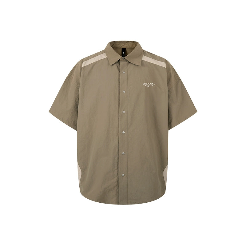 1807 Ripstop Patchwork Short Sleeve Shirt | Face 3 Face