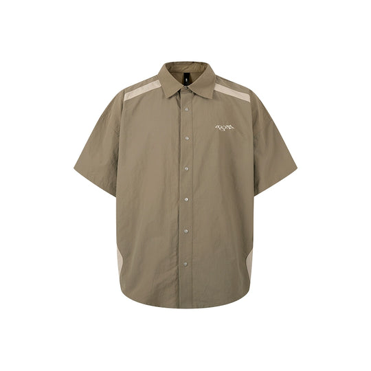 1807 Ripstop Patchwork Short Sleeve Shirt | Face 3 Face