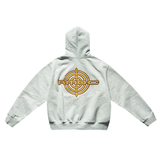 Remedy Terry Embroidery Zip Up Hoodie | Face 3 Face