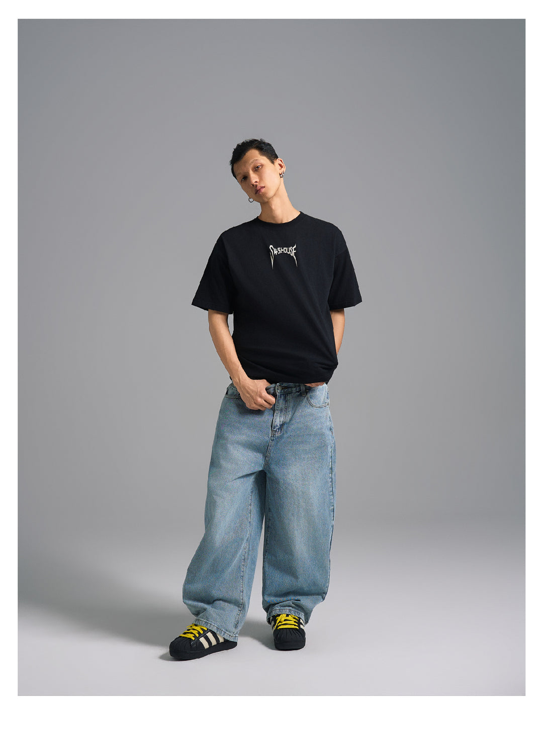 S45 Arch 3D Logo Print Tee | Face 3 Face