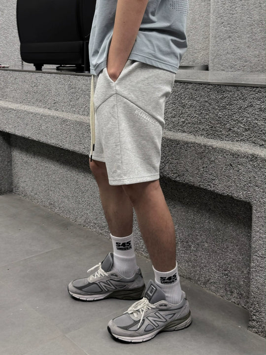 S45 Pleated Sweat Shorts | Face 3 Face