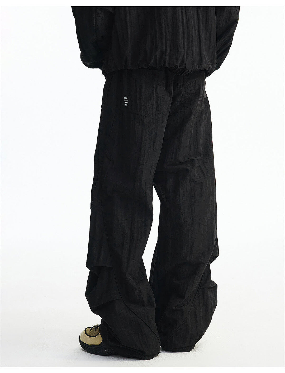 MEDM Sheen Texture Lightweight Utility Track Pants | Face 3 Face