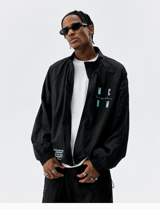 MEDM UV Resistant Logo Zip Jacket | Face 3 Face