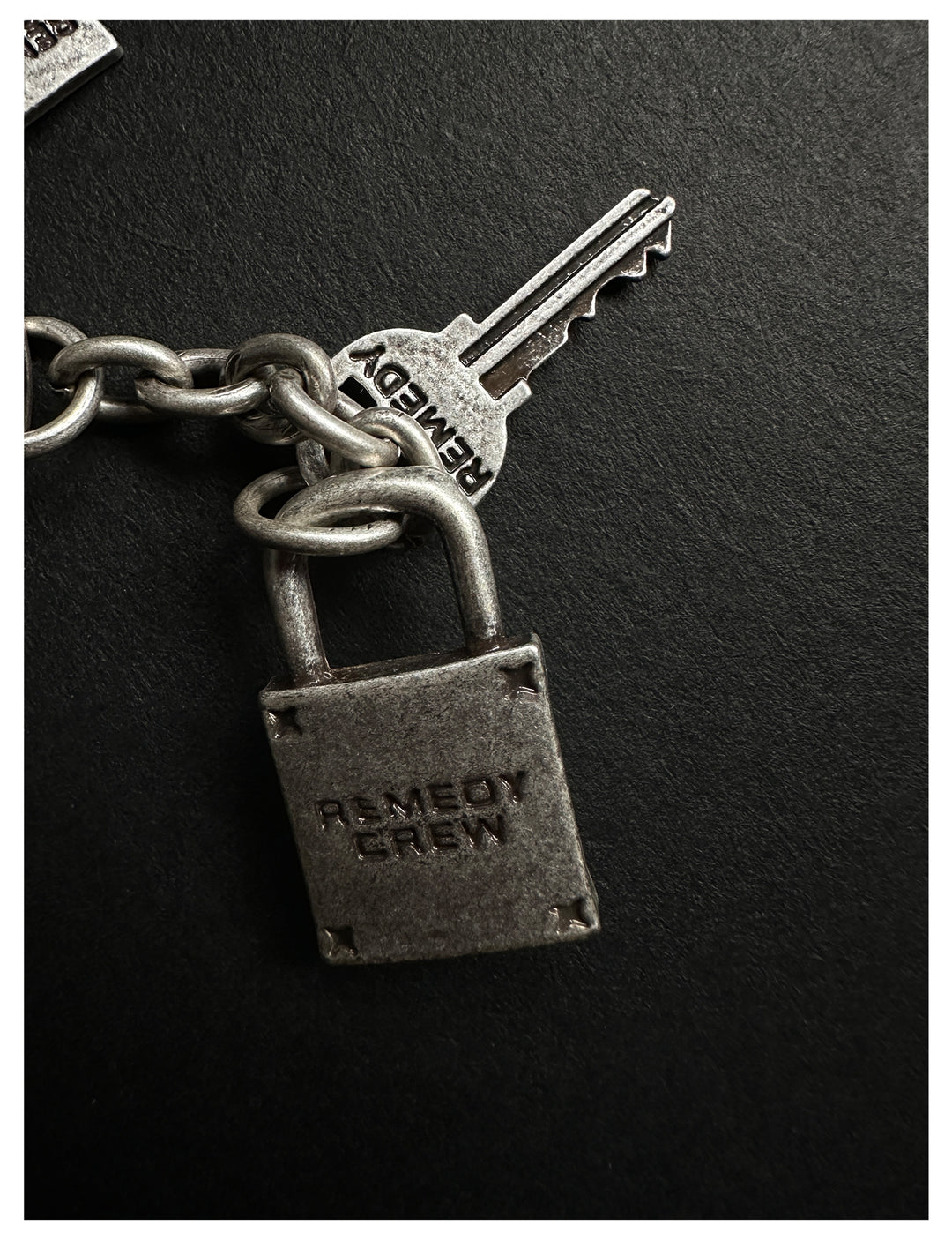 Remedy Key Lock Metal Keychain | Face 3 Face