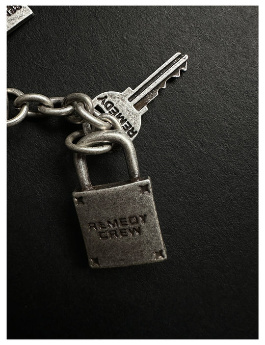 Remedy Key Lock Metal Keychain | Face 3 Face