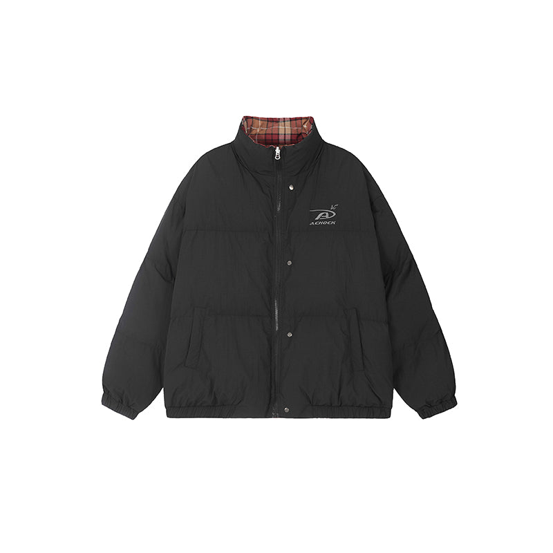 Achock Plaid Reversible Cotton Jacket