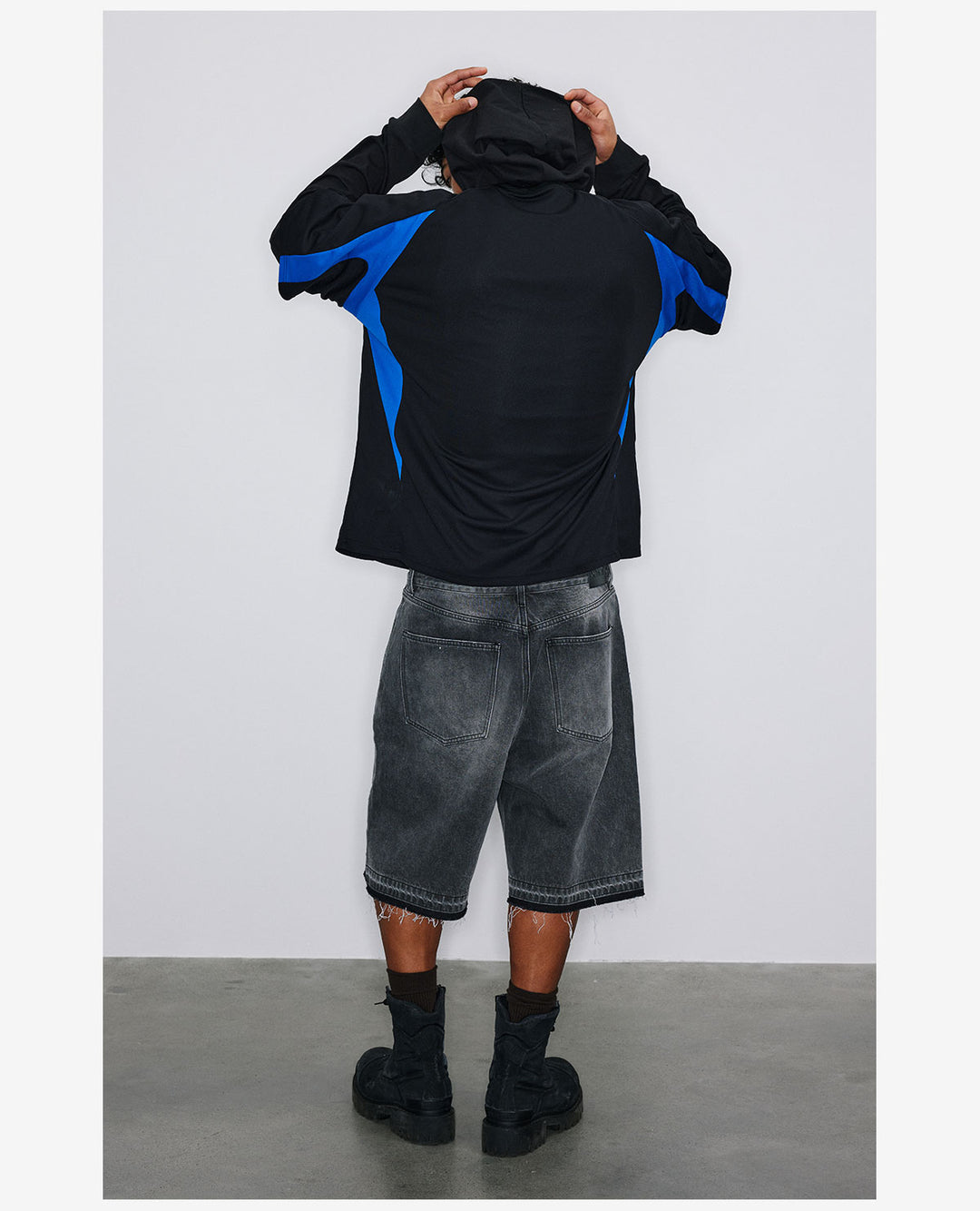 NOVACAM Soccer Jersey-Style Fake Two-Piece Hoodie | Face 3 Face