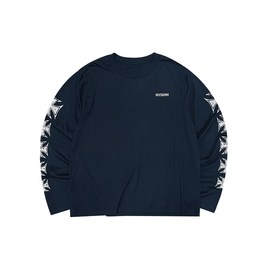 RUSURE Cross Logo Print Long Sleeve Tee | Face 3 Face