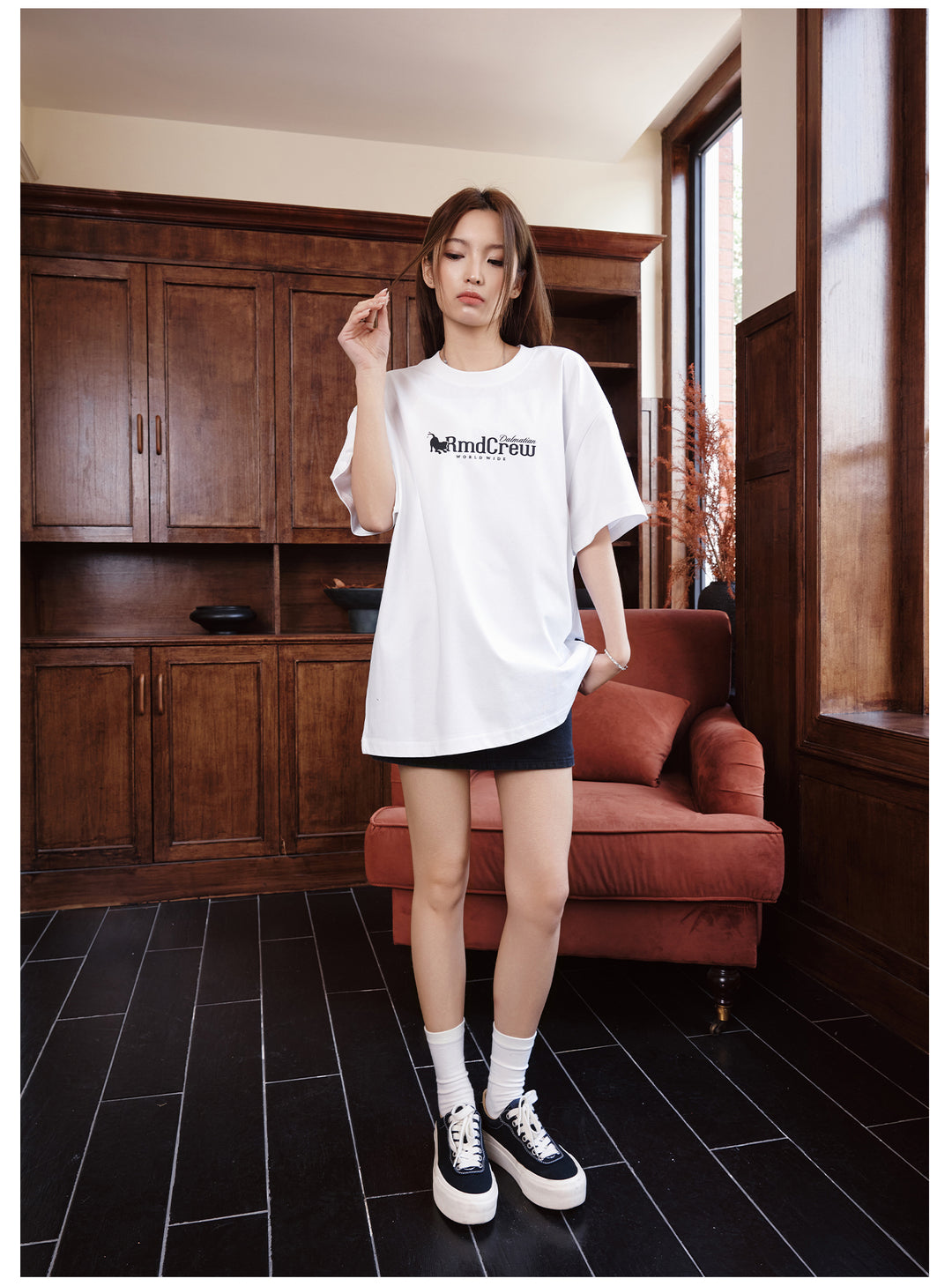 Remedy Dalmatian Graphic Cool Touch Tee | Face 3 Face