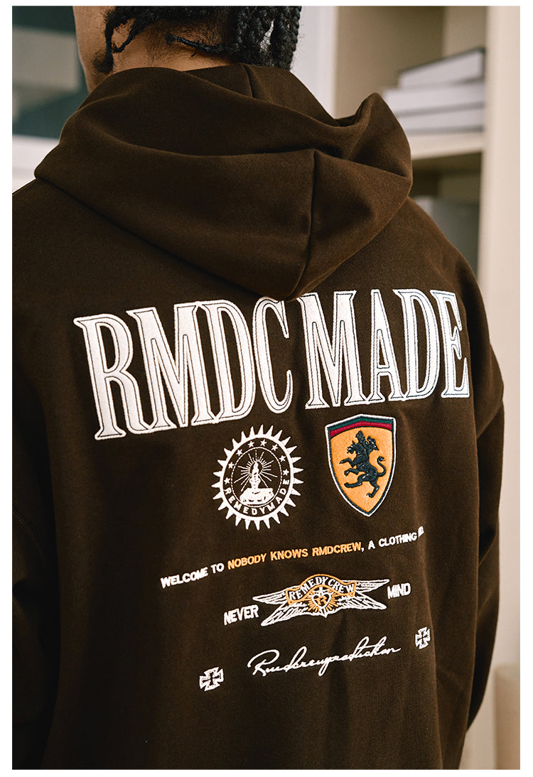Remedy RMDCMADE 3D Embroidered Hoodie | Face 3 Face