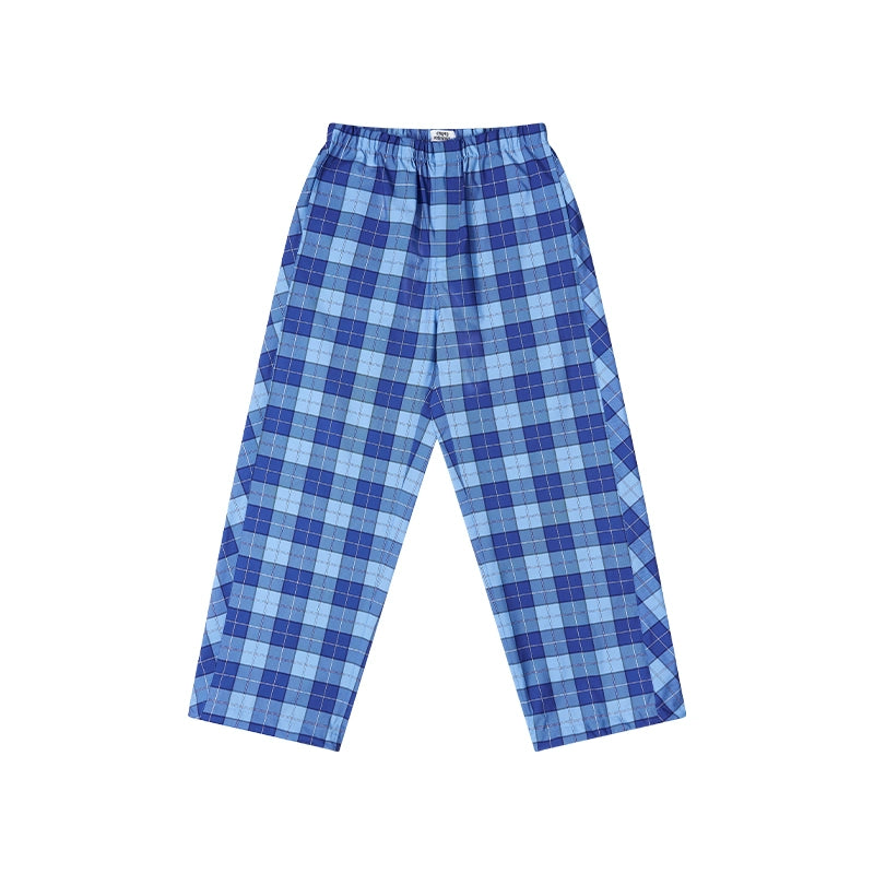EMPTY REFERENCE Plaid Printed Casual Pants | Face 3 Face