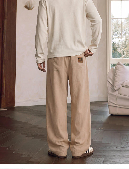 MEDM Linen Double Pleat Suit Pants | Face 3 Face
