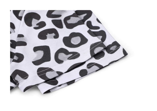 KARMANISTIC Leopard Print Slim Fit Stretch Tee | Face 3 Face