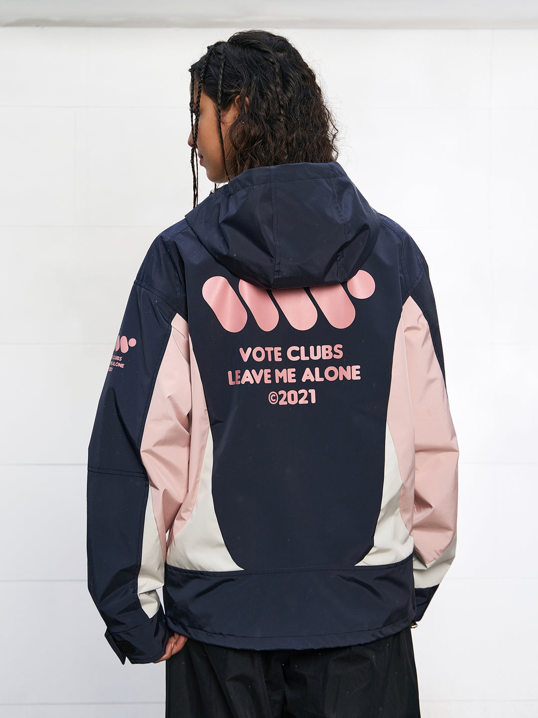 VOTE VVVVOTE Hooded Workwear Outdoor Punching Jacket