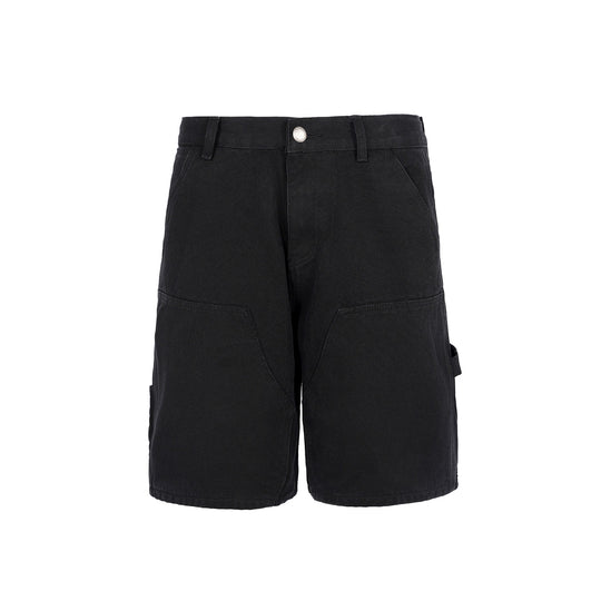 Small Town Kid Washed Double Knee Shorts | Face 3 Face