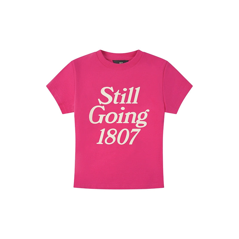 1807 Still Going Cropped Slim Tee | Face 3 Face