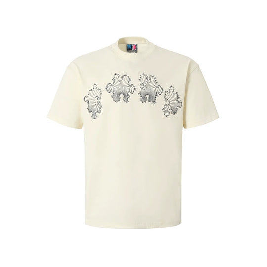 YADcrew Line Puzzle Logo Print Tee | Face 3 Face