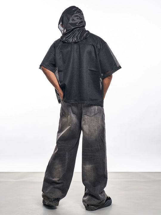 F3F Select Five Buttons Washed Black Jeans | Face 3 Face