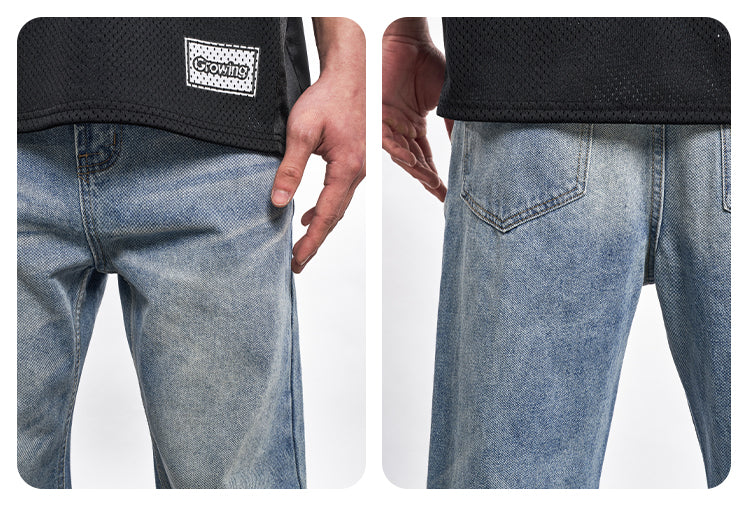F3F Select Basic Washed Stretch Jeans | Face 3 Face
