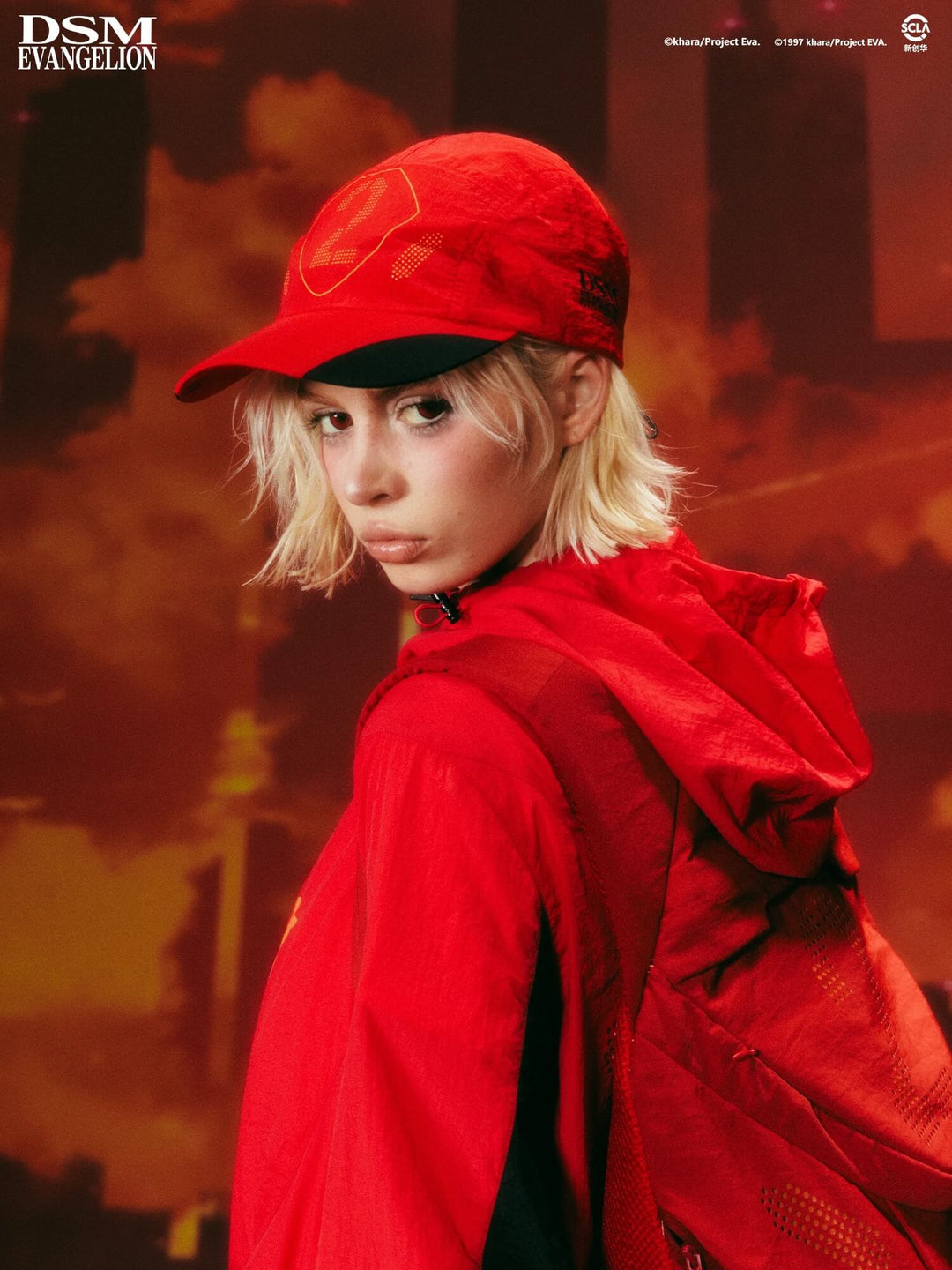 DSM x EVA Plugsuit Inspired Lightweight Sports Cap | Face 3 Face
