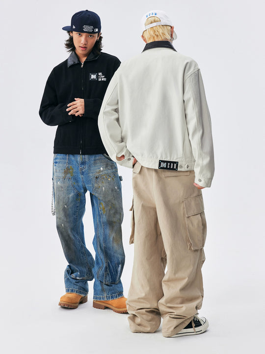 MEDM Turquoise Metal Patch Detroit Jacket | Face 3 Face