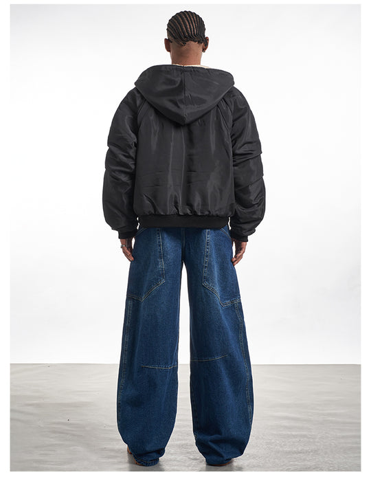 F3F Select Reversible Sherpa Fleece Hooded Jacket | Face 3 Face