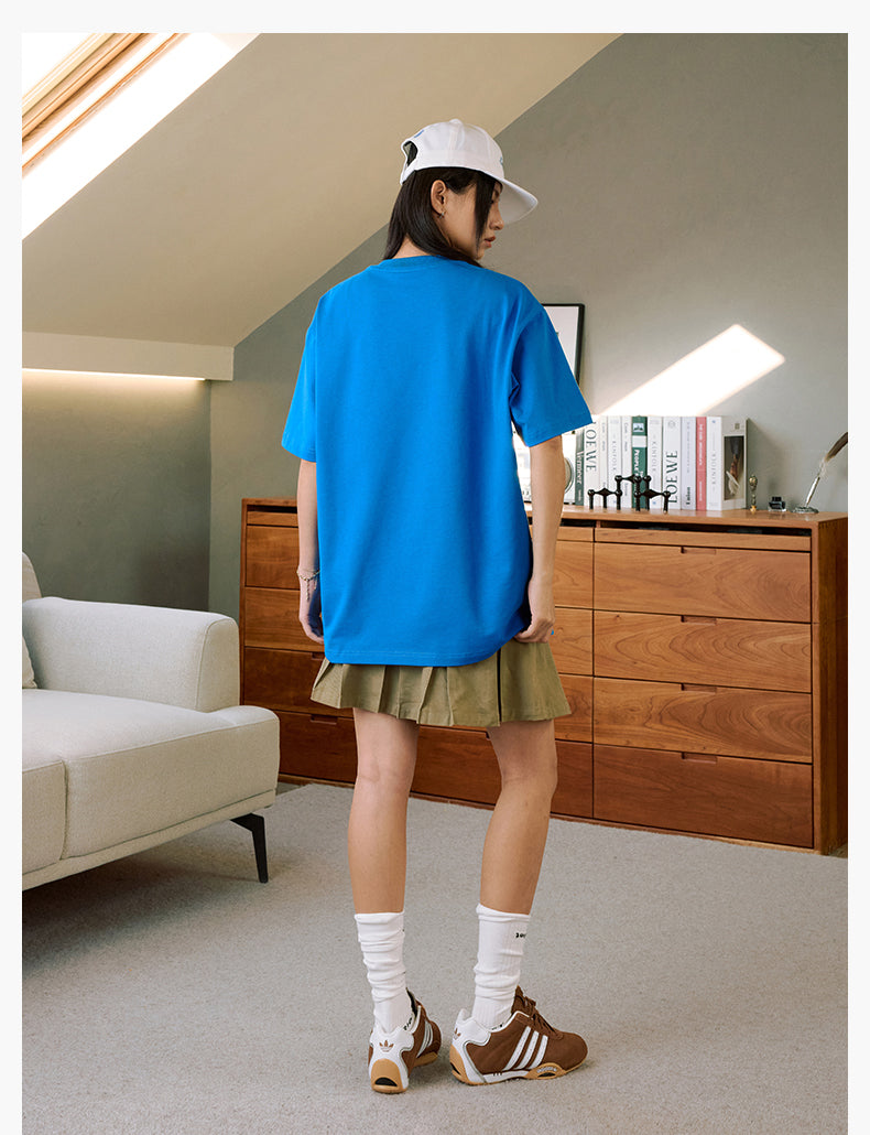 MEDM Pearl Lace Patch Embroidery Tee | Face 3 Face