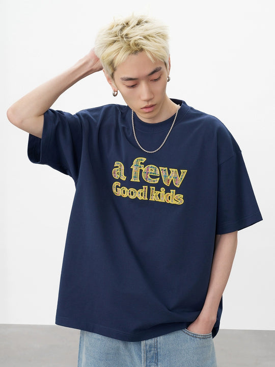 AFGK Ethnic Patch Embroidered Tee | Face 3 Face