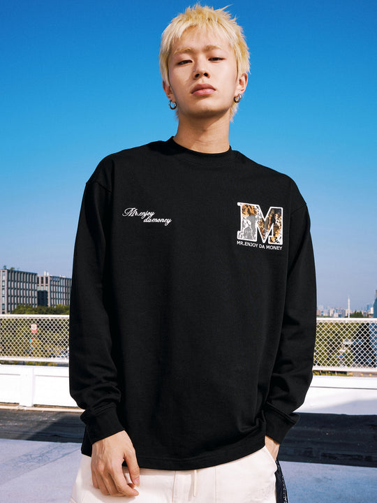 MEDM Fire Lace Logo Patch Long Sleeve Tee | Face 3 Face