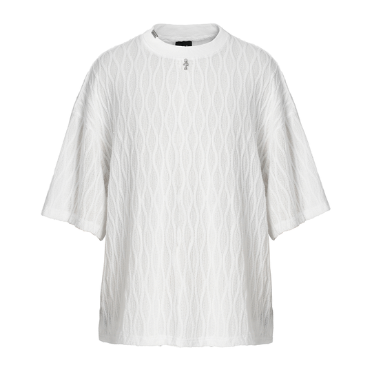 JHYQ Diamond Pattern Tee