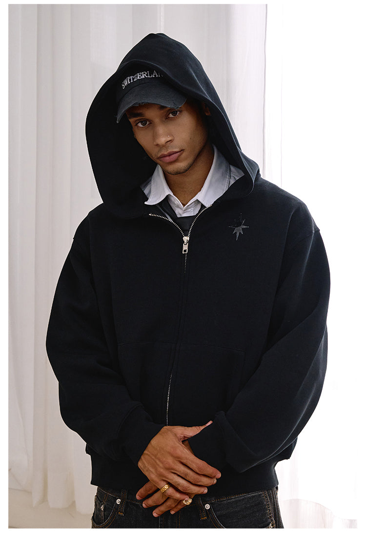 Remedy RMD 3D Gel Print Zip Up Hoodie | Face 3 Face