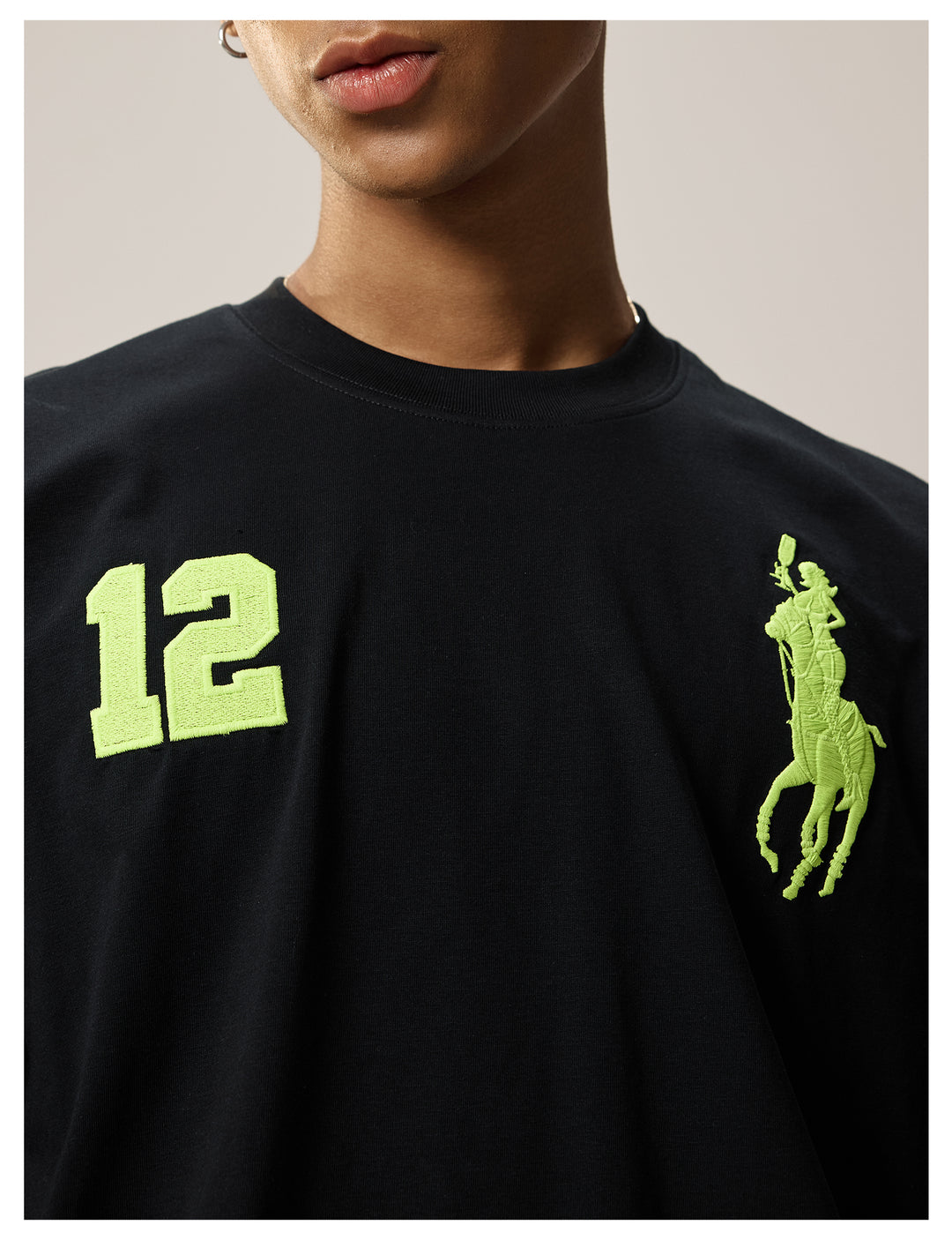 Remedy Cocktail Glass Girl Embroidered Tee | Face 3 Face