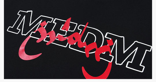 MEDM Arched Logo Handwritten Long Sleeve Tee | Face 3 Face