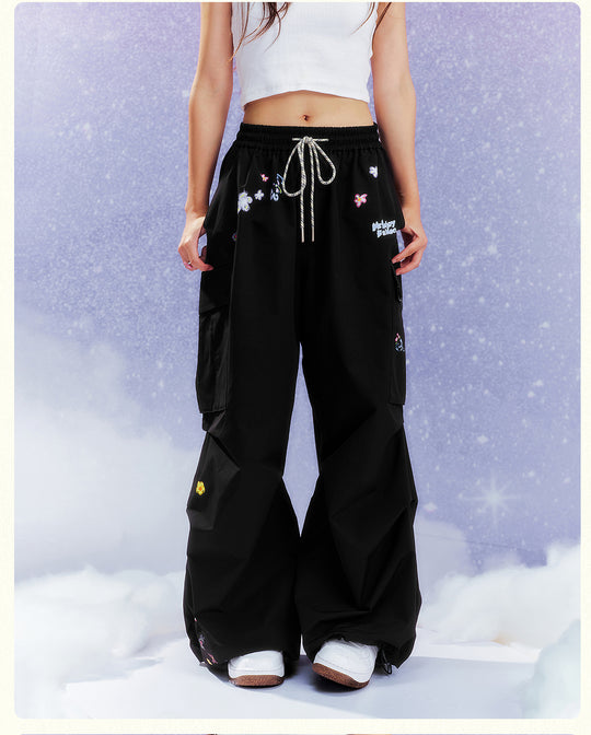 MEDM Floral Print Utility Cargo Pants | Face 3 Face