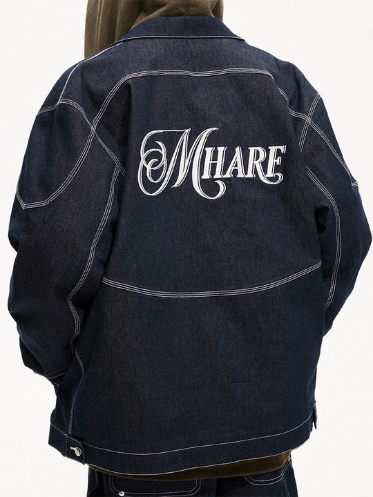 MHARF Indigo Denim Work Jacket | Face 3 Face