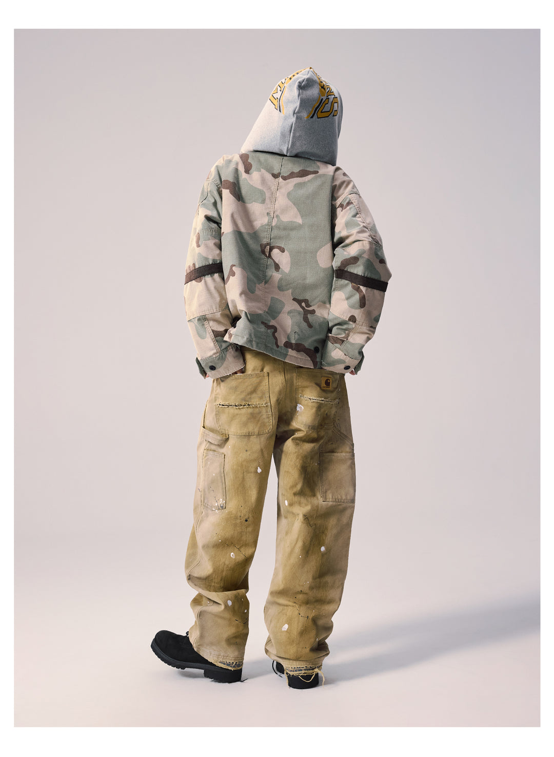 Remedy Camouflage Hooded Military BDU Jacket | Face 3 Face
