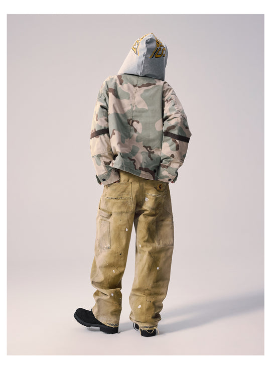 Remedy Camouflage Hooded Military BDU Jacket | Face 3 Face