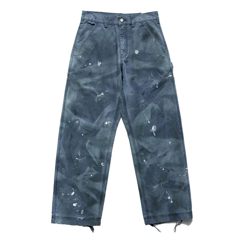 Remedy Washed Splash Ink Work Painter Pants | Face 3 Face