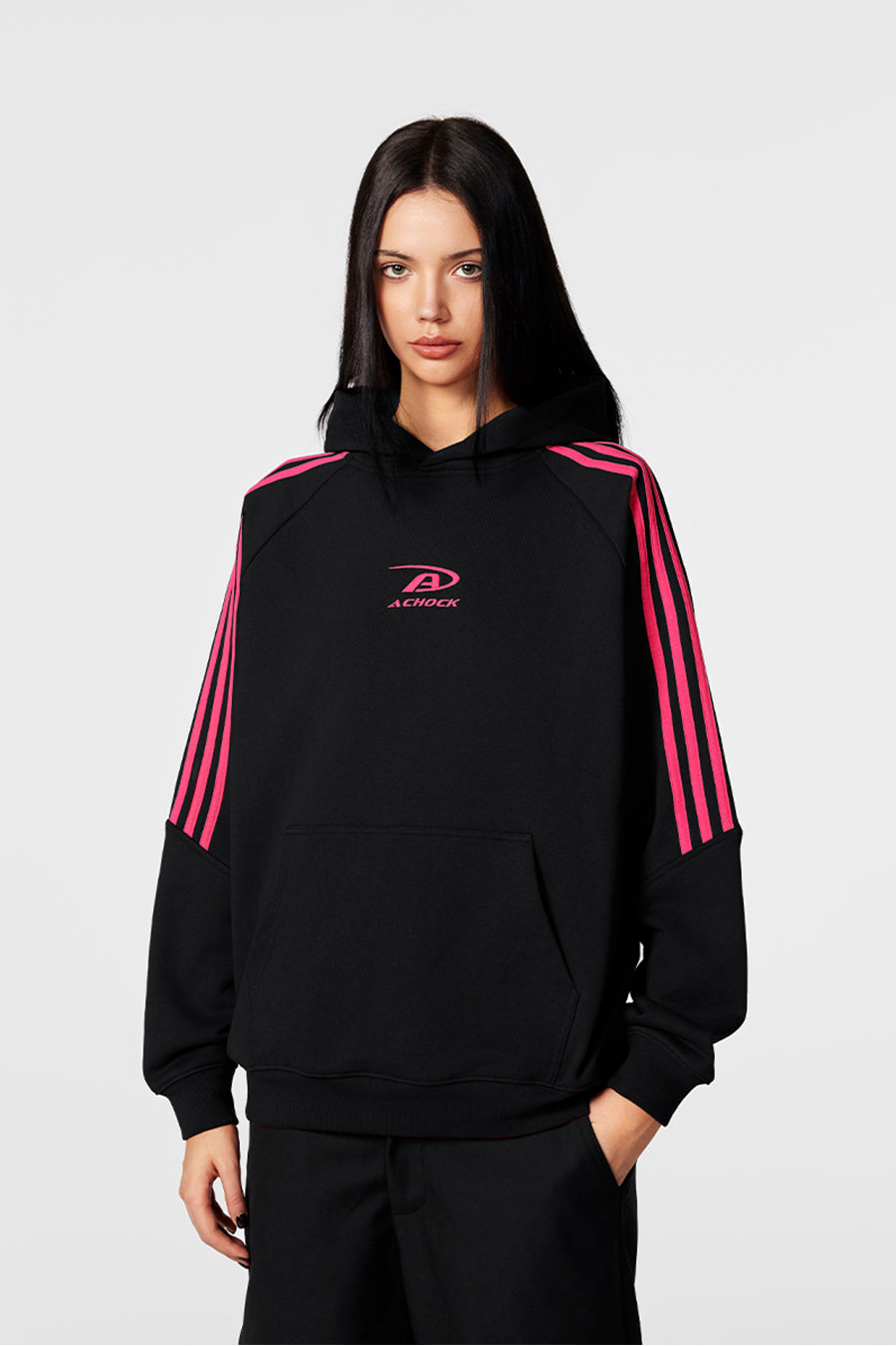 Achock Bar Striped Hoodie | Face 3 Face