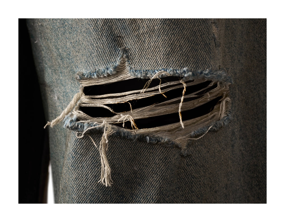 KARMANISTIC Washed Distressed Baggy Jeans | Face 3 Face