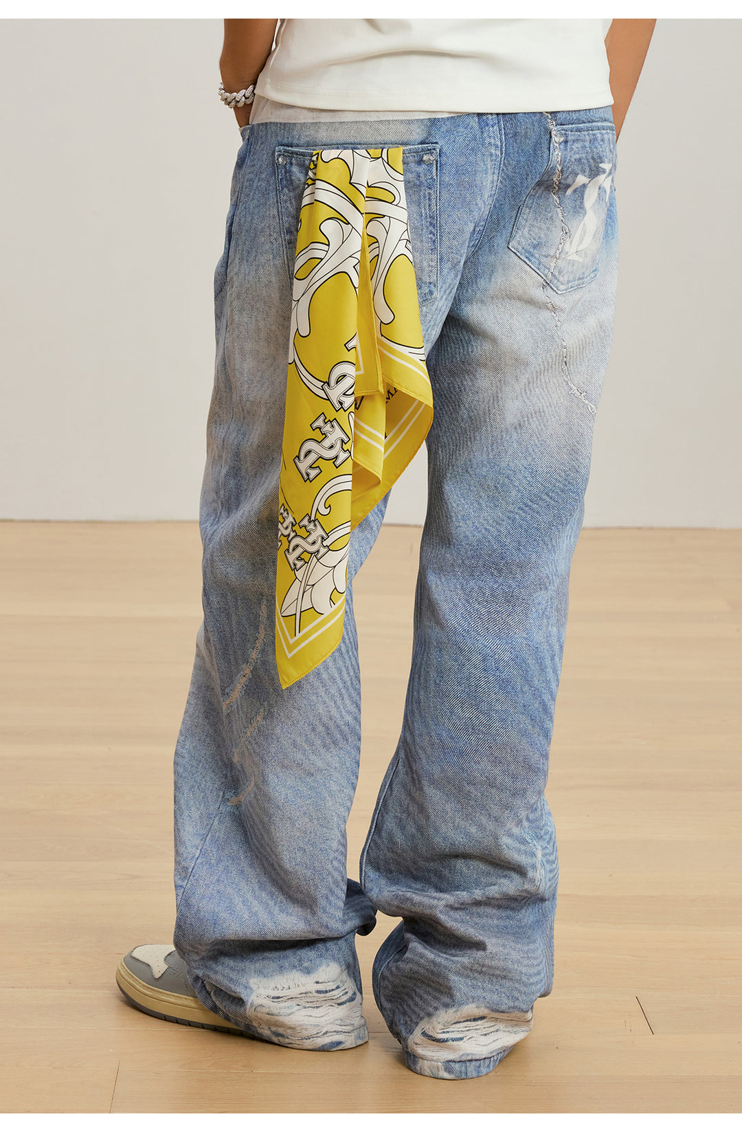 Small Town Kid Cross Logo Square Scarf / Bandana | Face 3 Face