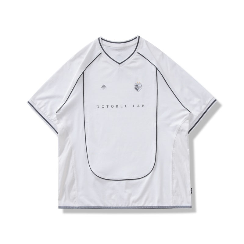 OCTOBEE LAB Patchwork Printed Soccer Jersey | Face 3 Face