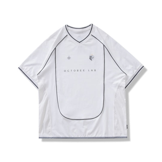 OCTOBEE LAB Patchwork Printed Soccer Jersey | Face 3 Face