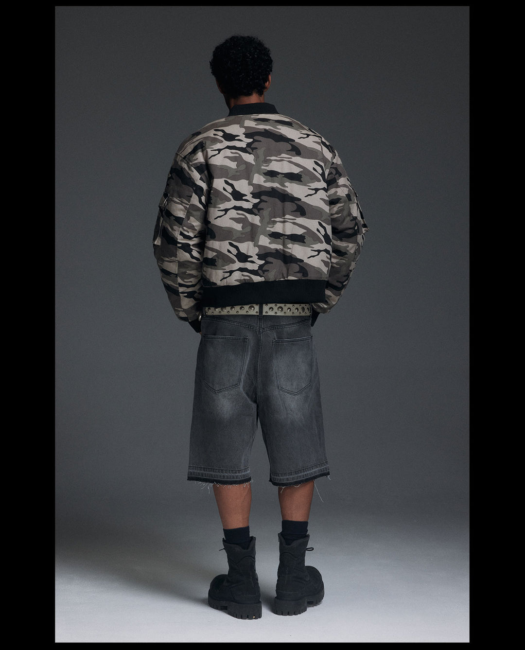NOVACAM Camouflage MA-1 Military Jacket | Face 3 Face