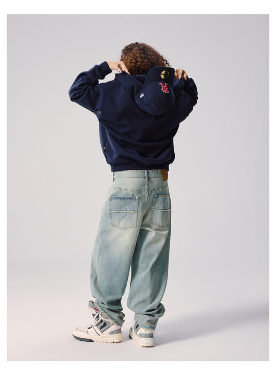 Remedy Baseball Cap Hood Zip Up Hoodie | Face 3 Face