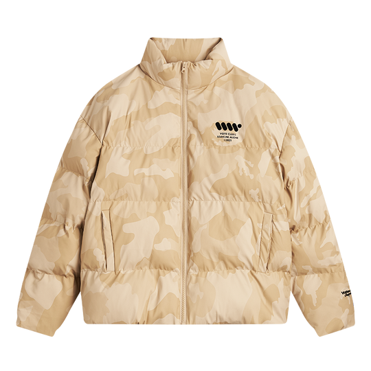 VOTE VVVVOTE Stand Up Collar Camouflage Jacket