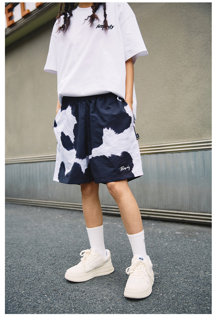 Remedy Animal Print Quick Dry Nylon Shorts | Face 3 Face