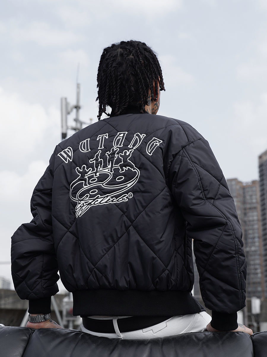 TGFCLUB Embroidered Quilted Jacket | Face 3 Face